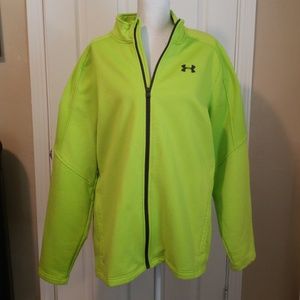 Mens Under Armour Smooth Fleece Full Zip Jacket